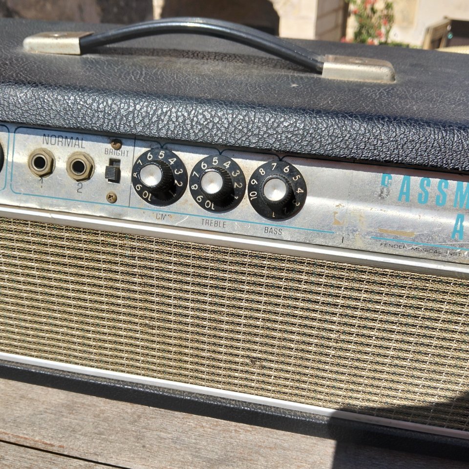 Fender Bassman "Drip Edge" de 1968 de segunda mano · Foto 4 de 8 · Illes Balears · 1500 €