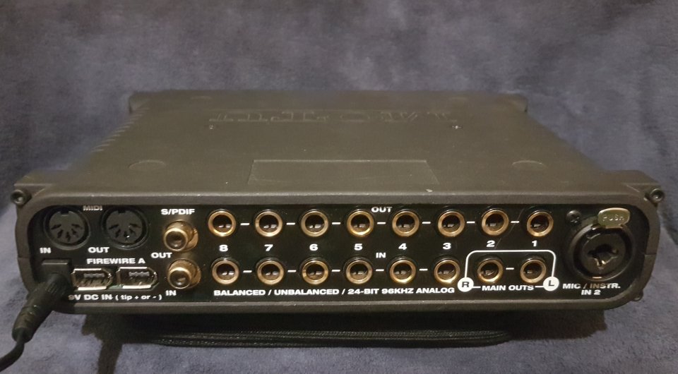 Tarjeta de sonido Motu UltraLite