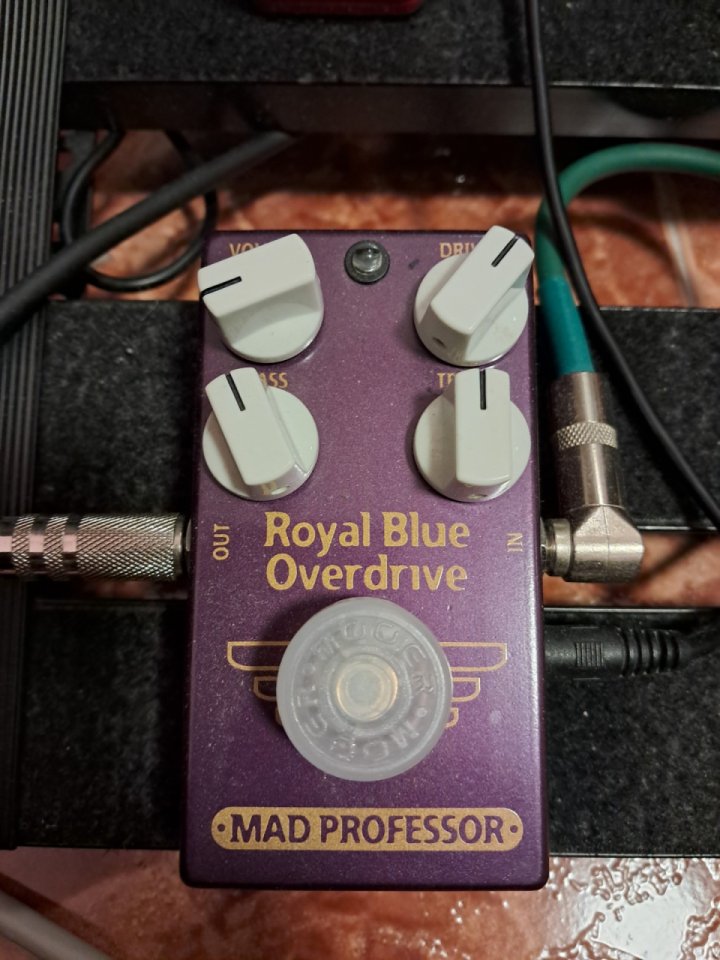 Pedal mad professor Royal blue overdrive