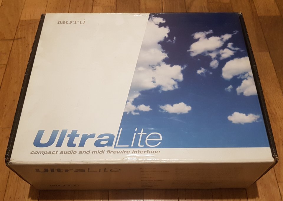 Tarjeta de sonido Motu UltraLite