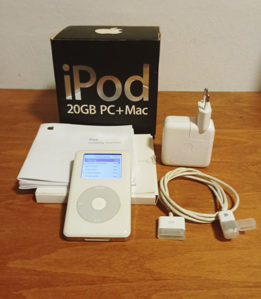 Apple iPod 20GB 4th Gen 2004 Funcionando // Pieza de coleccionista