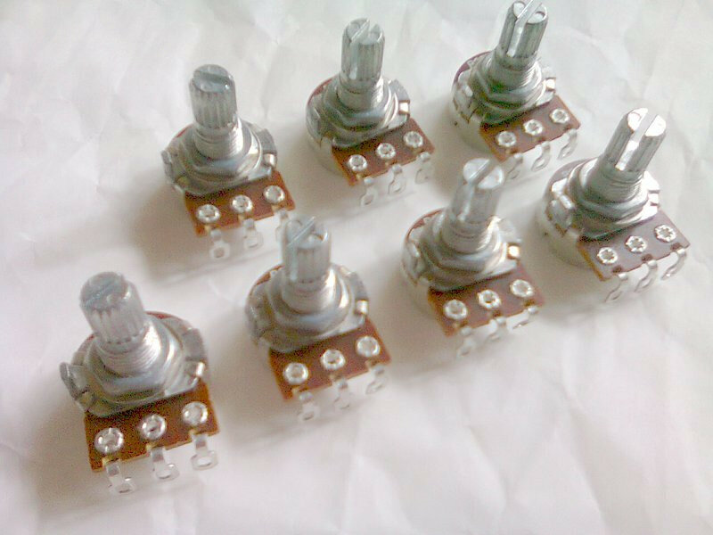 POTENCIÓMETROS B25K lineales nuevos