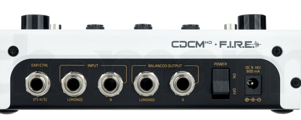 Hotone Ampero II Stomp - Multiefecto y simulador para guitarras