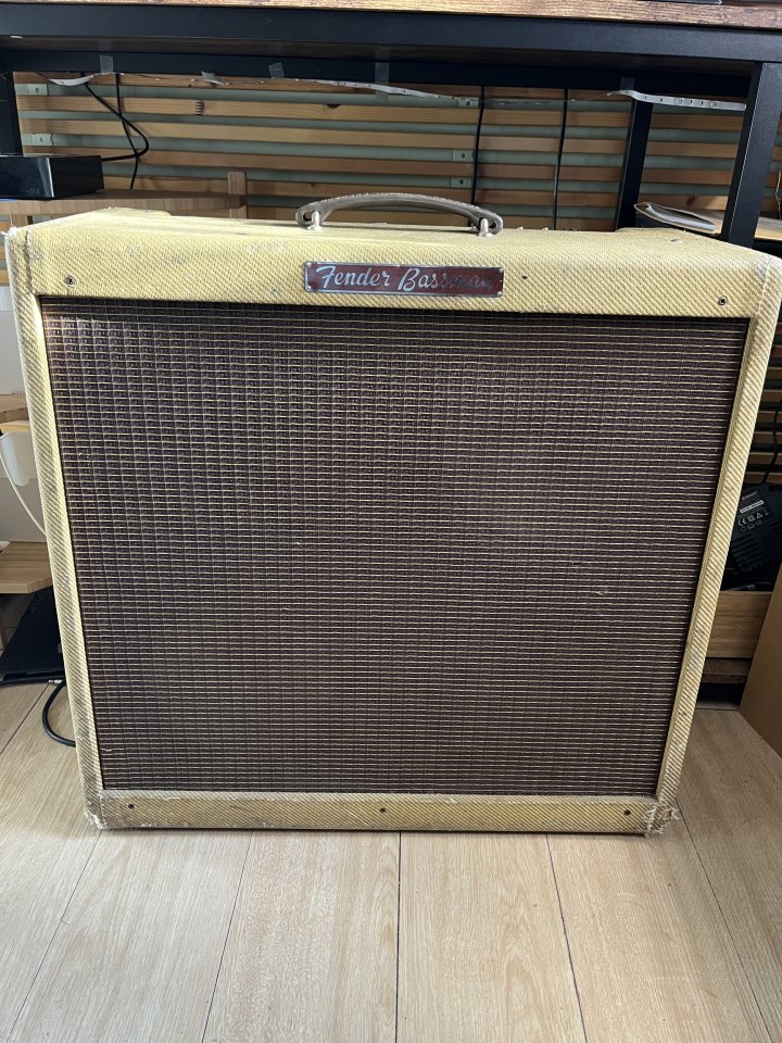 Fender Bassman 59 Reissue de los 90's modificado a vintage 5f6a
