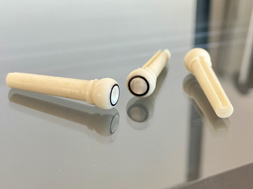 Pines de Puente de Hueso Premium para Guitarra Acústica de segunda mano · Foto 2 de 6 · Badajoz · 22 €