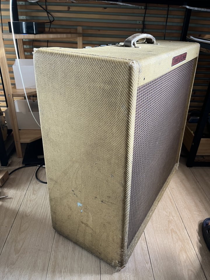 Fender Bassman 59 Reissue de los 90's modificado a vintage 5f6a