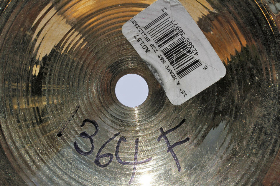 Hi Hat Zildjian Heavy Brilliant 15" (RESERVADO) de segunda mano · Foto 9 de 10 · Segovia · 350 €