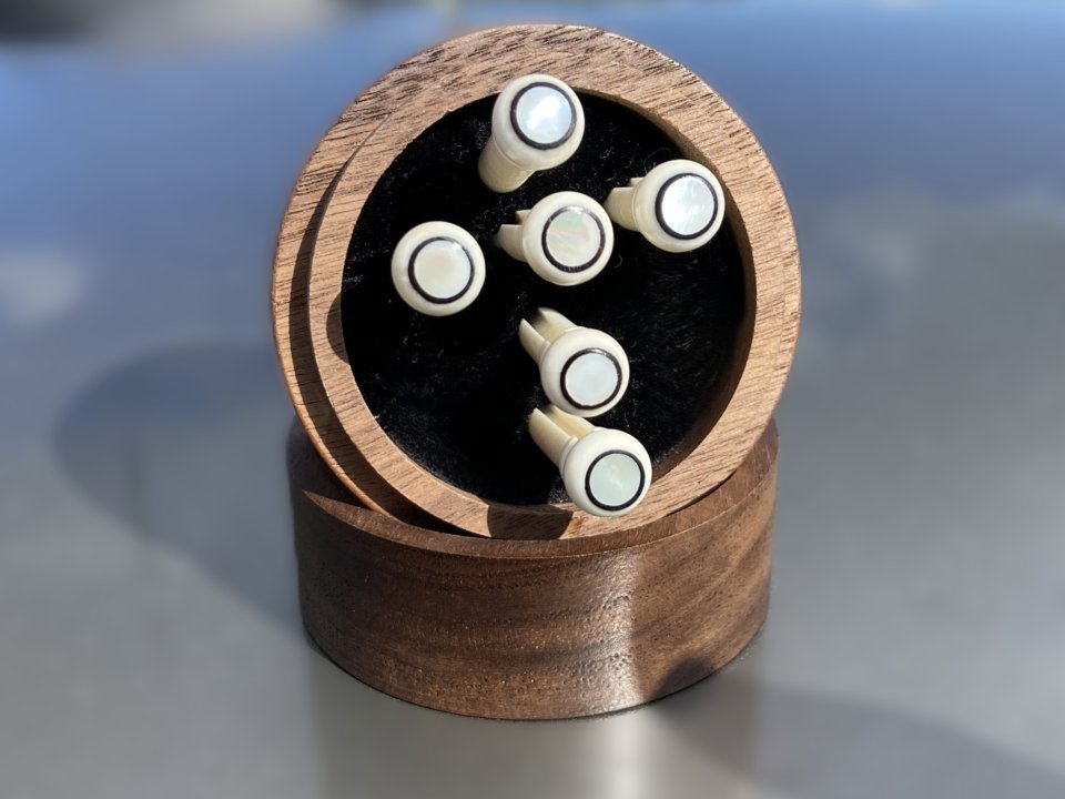 Pines de Puente de Hueso Premium para Guitarra Acústica de segunda mano · Foto 6 de 6 · Badajoz · 22 €