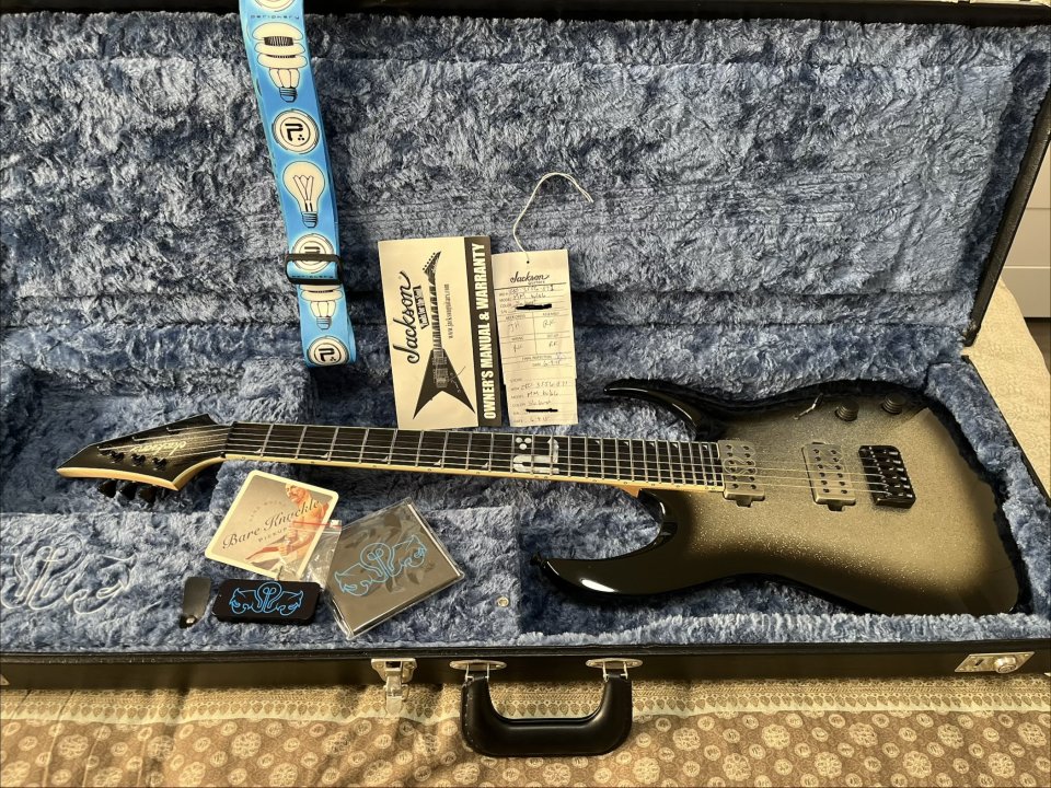 Jackson USA BULB ht6 juggernaut silver burst sparkle