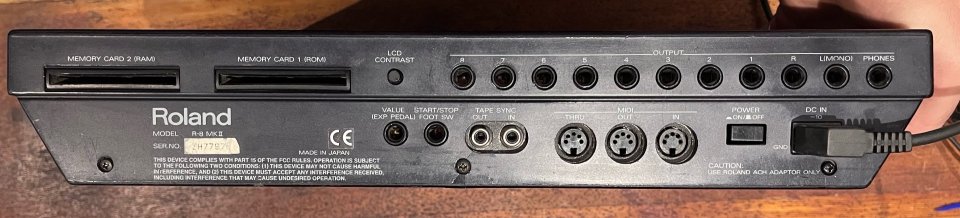 Roland R8 mkII de segunda mano · Foto 2 de 3 · Barcelona · 600 €