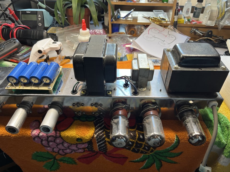 Fender Bassman 59 Reissue de los 90's modificado a vintage 5f6a