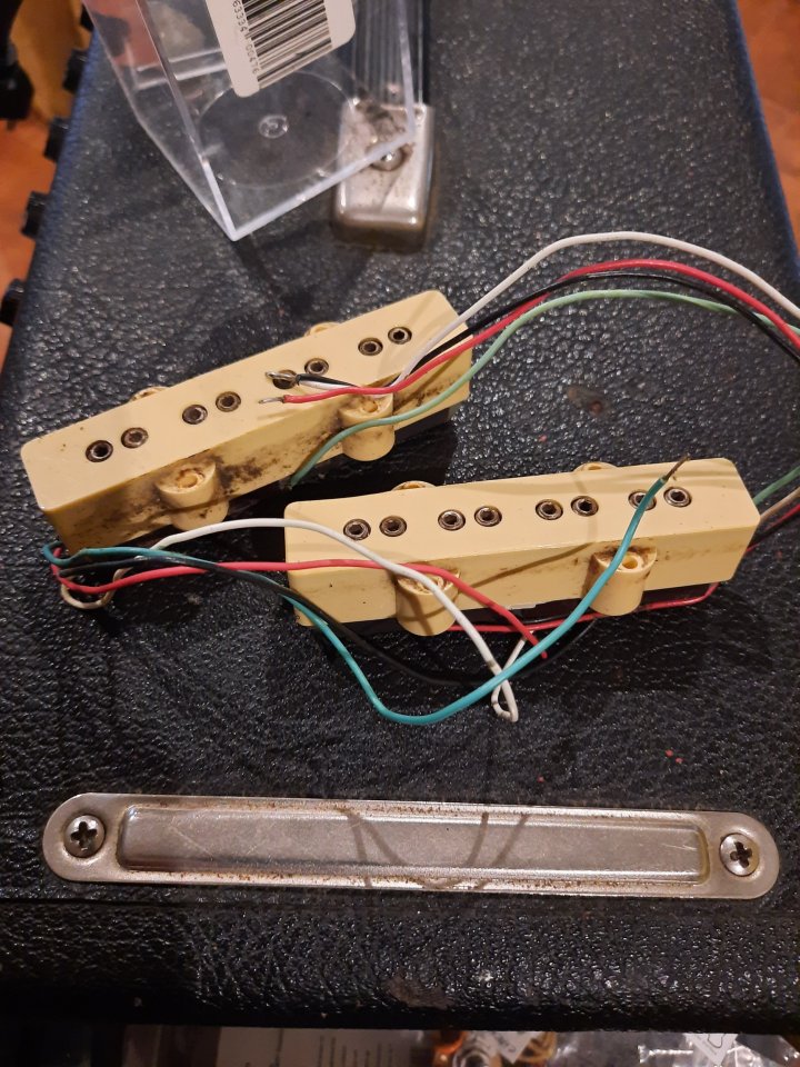 Pastillas Jazz Bass DiMarzio vintage