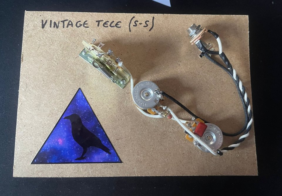 Kit Electrónica Precableado Tele (S-S)