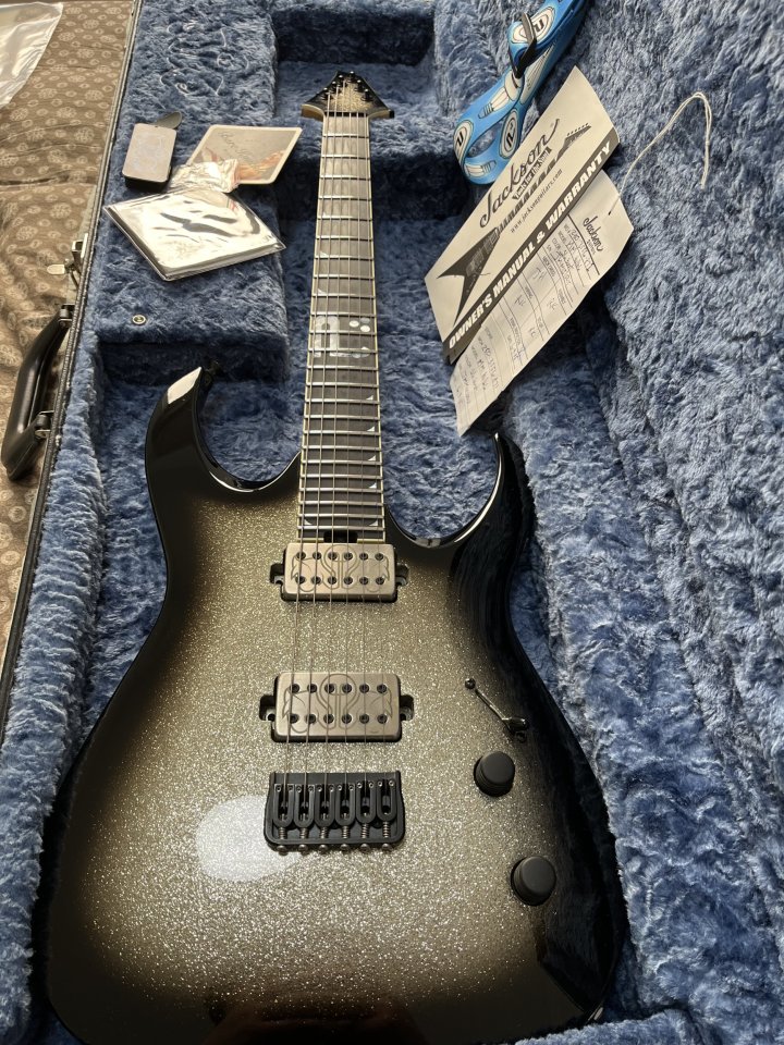 Jackson USA BULB ht6 juggernaut silver burst sparkle