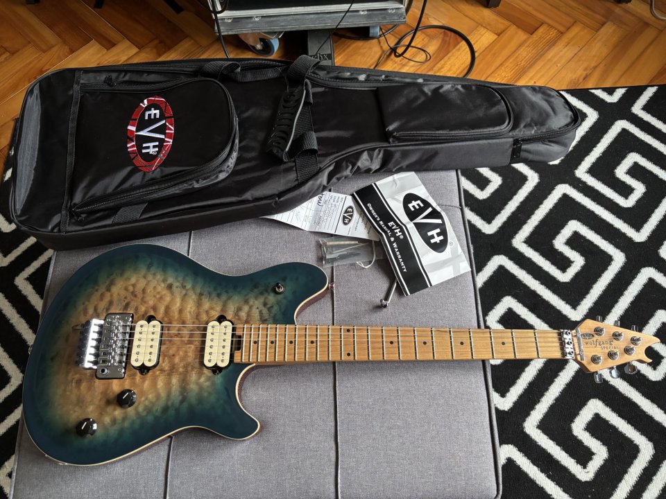 EVH Wolfgang Special QM Indigo Burst de segunda mano · Foto 1 de 6 · Pontevedra · 725 €