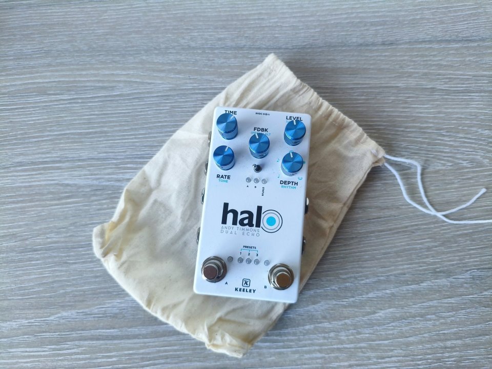 [VENTA] Keeley Halo Andy Timmons Dual Delay (Limited White) + Tap Switch de segunda mano · Foto 1 de 6 · Pontevedra · 240 €