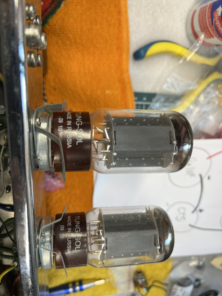 Fender Bassman 59 Reissue de los 90's modificado a vintage 5f6a