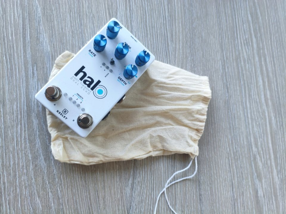 [VENTA] Keeley Halo Andy Timmons Dual Delay (Limited White) + Tap Switch de segunda mano · Foto 3 de 6 · Pontevedra · 240 €