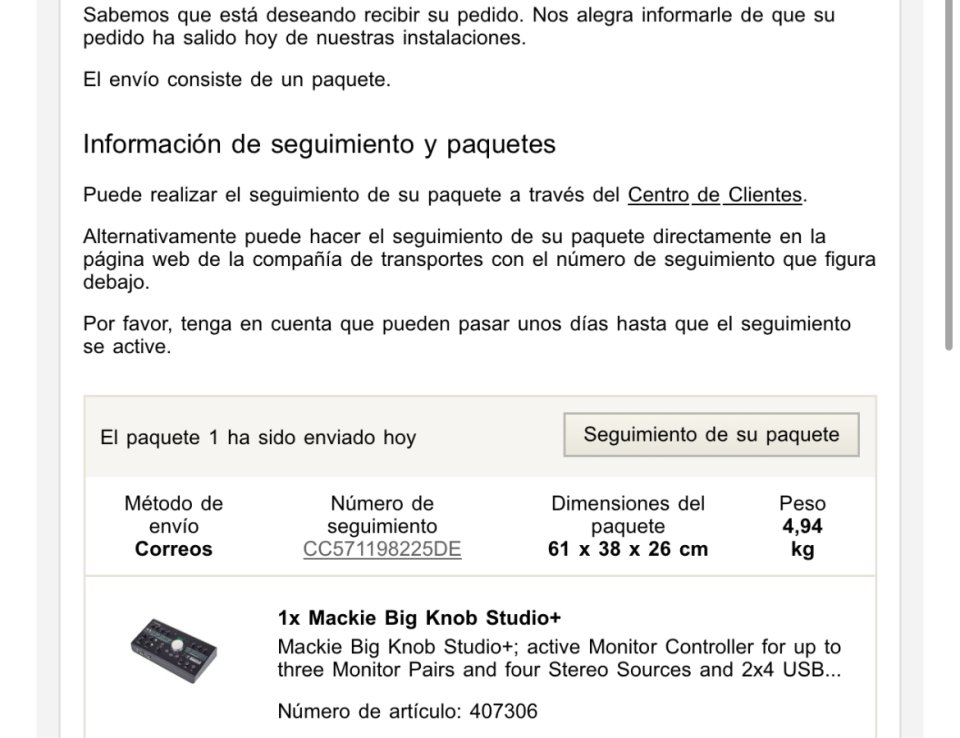Mackie Big Knob Studio + de segunda mano · Foto 3 de 3 · Valencia · 220 €