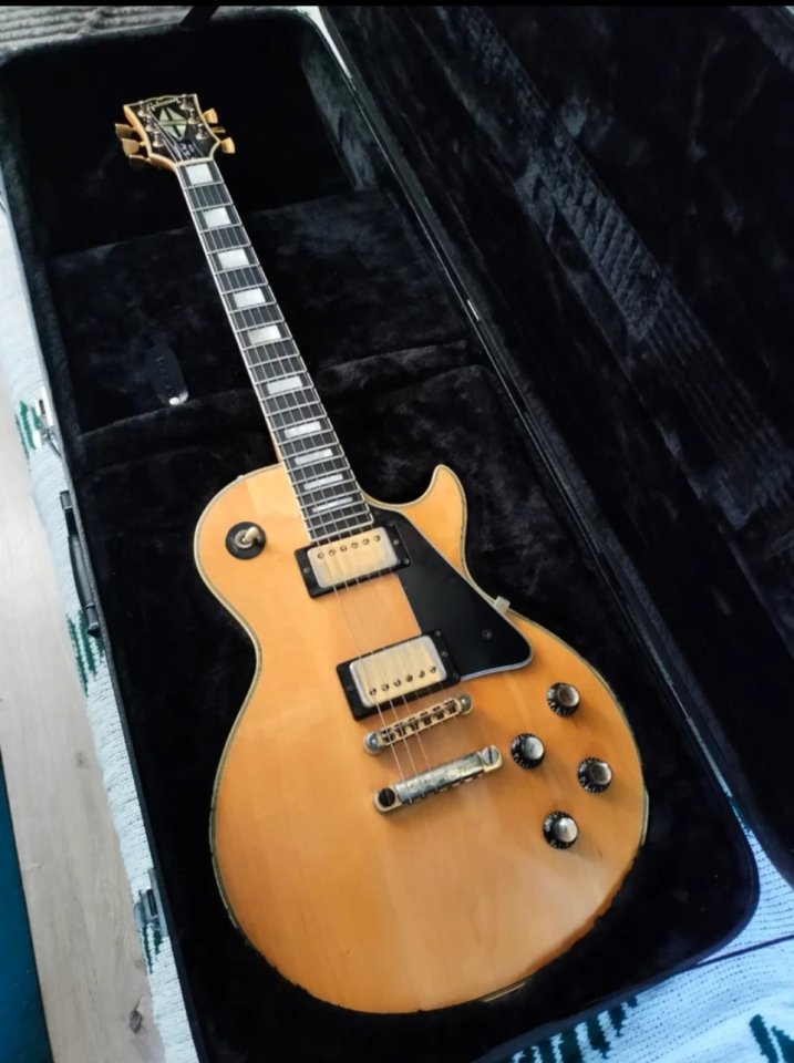 Gibson Les Paul Custom Natural 1976