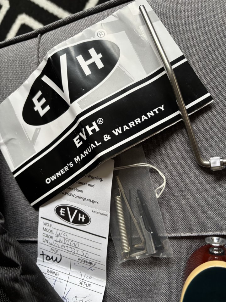 EVH Wolfgang Special QM Indigo Burst de segunda mano · Foto 6 de 6 · Pontevedra · 725 €