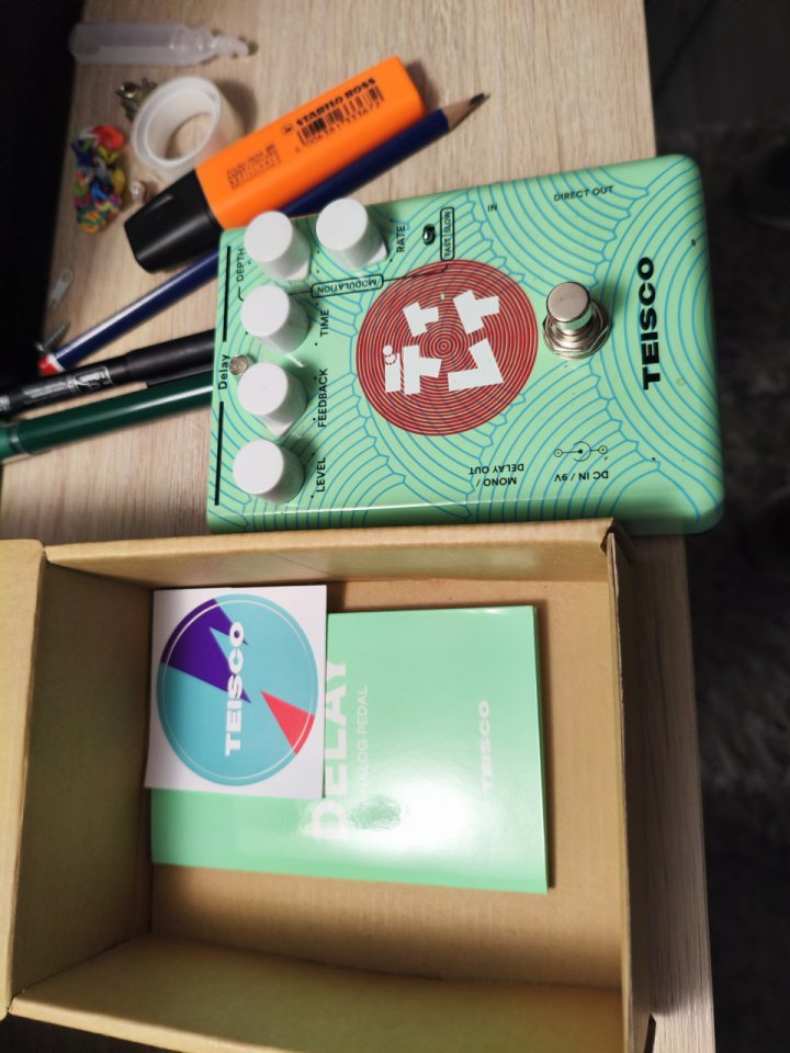 Pedal teisco tsc delay