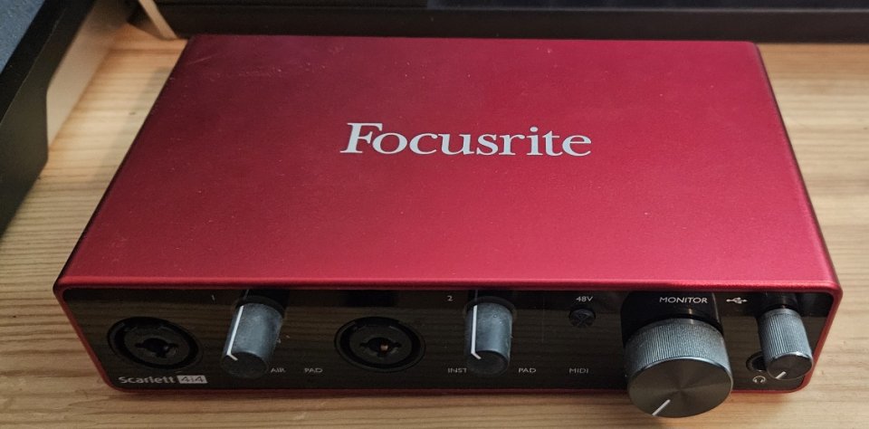 Focusrite Scarlett 3rd gen. 4i4