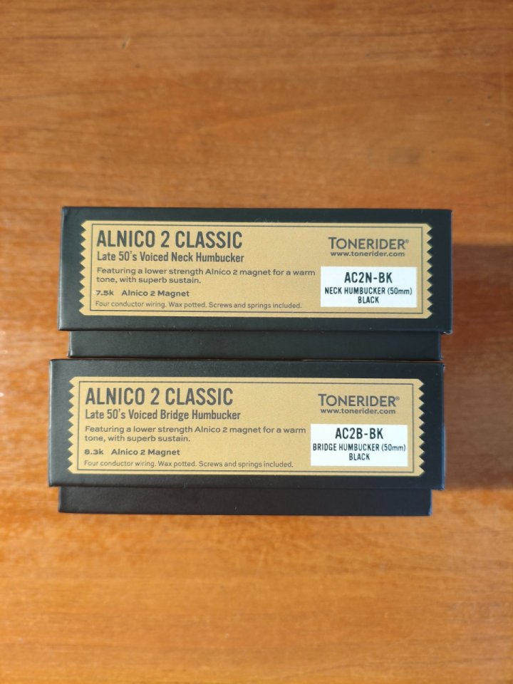 Set humbuckers Tonerider Alnico II Classic de segunda mano · Foto 3 de 3 · Madrid · 90 €