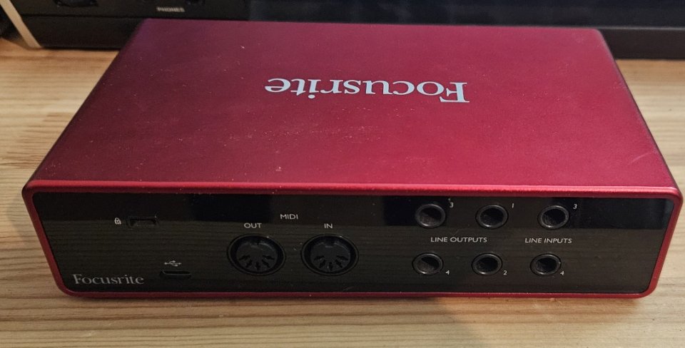 Focusrite Scarlett 3rd gen. 4i4
