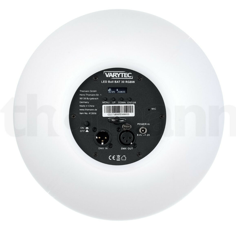 Bola Globo Varytec LED Ball BAT 30 RGBW nueva