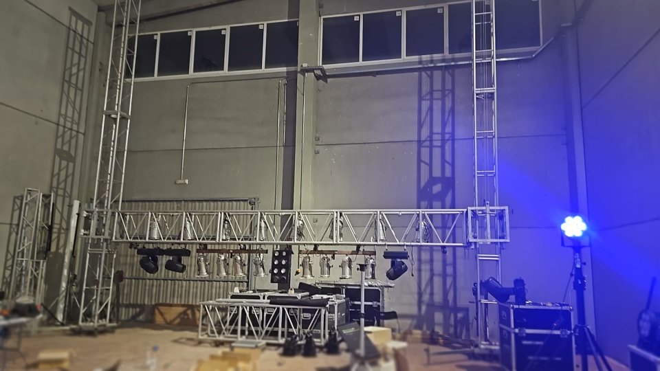 Puente de luces Grand support