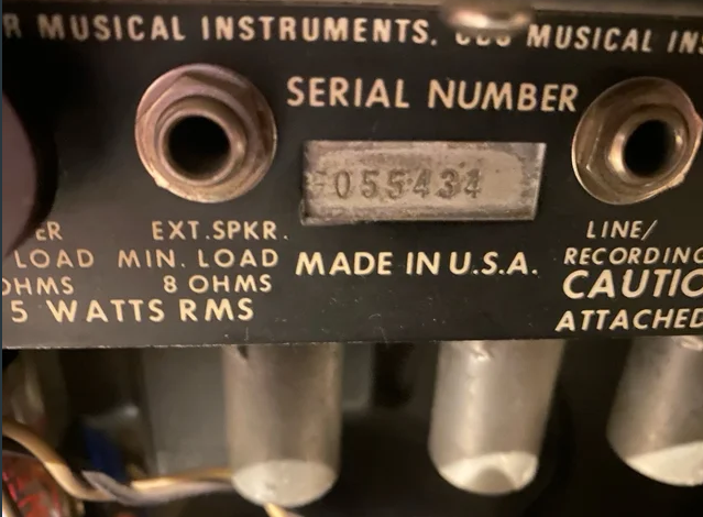 GRAN OPORTUNIDAD - Amplificador Fender modelo 75, original de 1980 + JBL K120 de segunda mano · Foto 3 de 4 · Madrid · 590 €