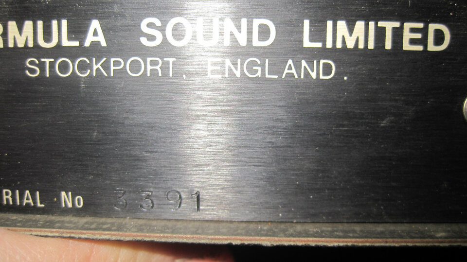 Ecualizador vintage Formula Sound SE 210