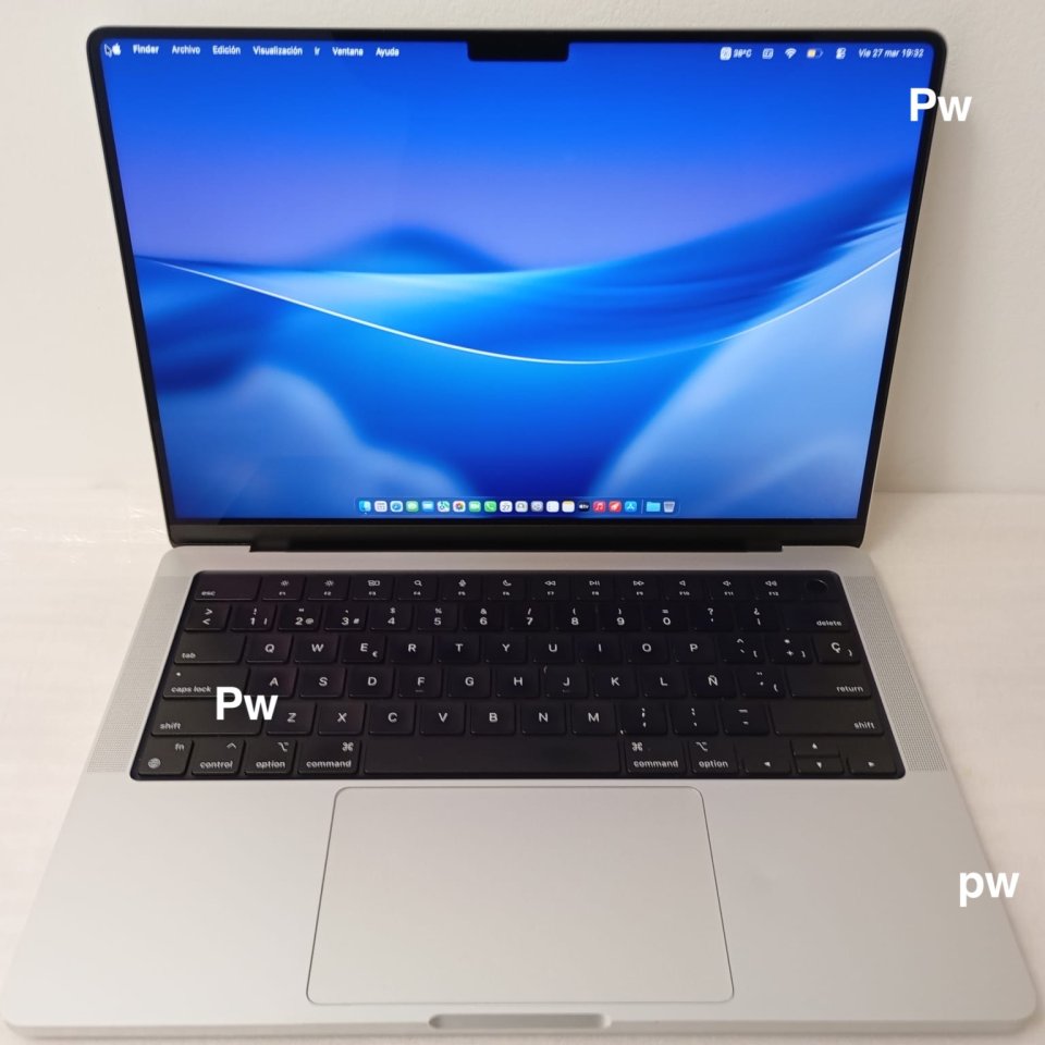 MacBook Pro 14P  2021 M1 Pro 32GB 1Tb ssd, garantía-  RESERVADO