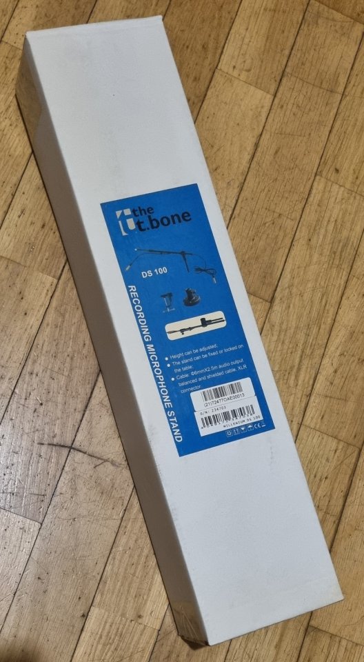 the t.bone Millenium DS100 Soporte Micrófono