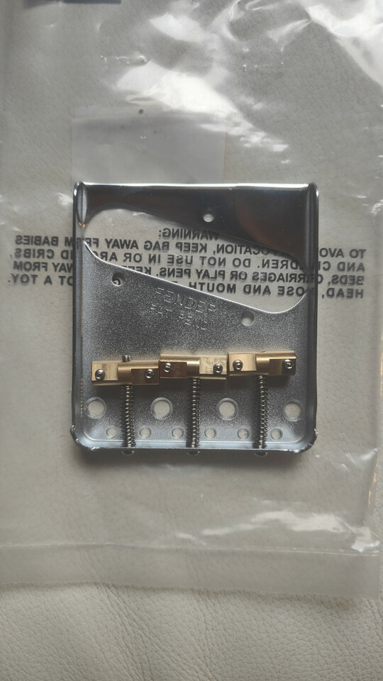 Puente Fender Telecaster american pro