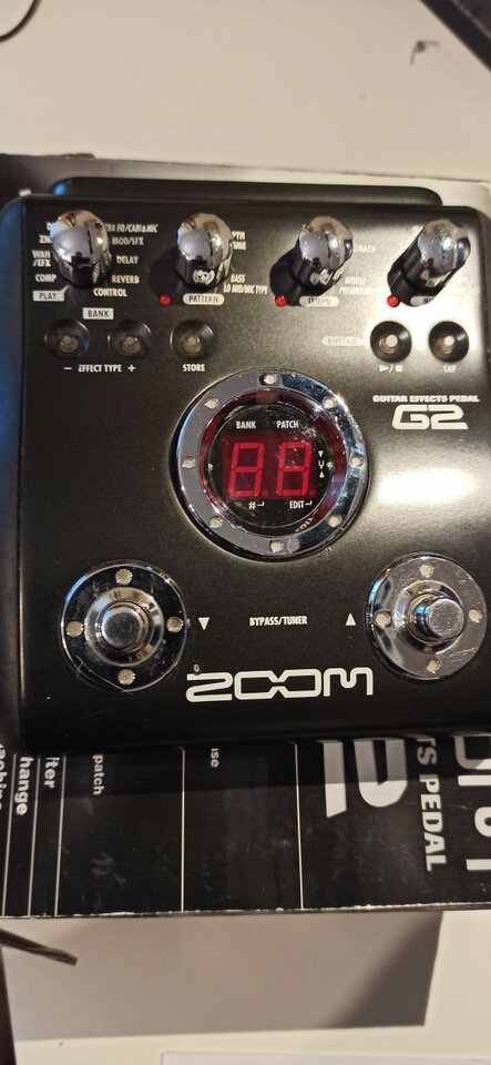 multiefectos ZOOM G2.