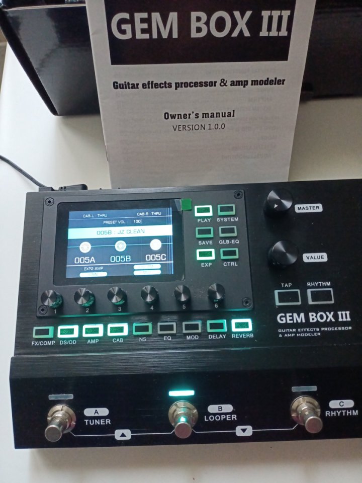 Pedalera Joyo Gem Box III