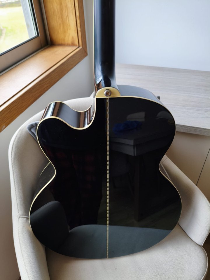 [VENDO] Epiphone EJ-200SCE Black (eSonic2 System) - "The King of Flat-Tops" de segunda mano · Foto 7 de 10 · Pontevedra · 299 €