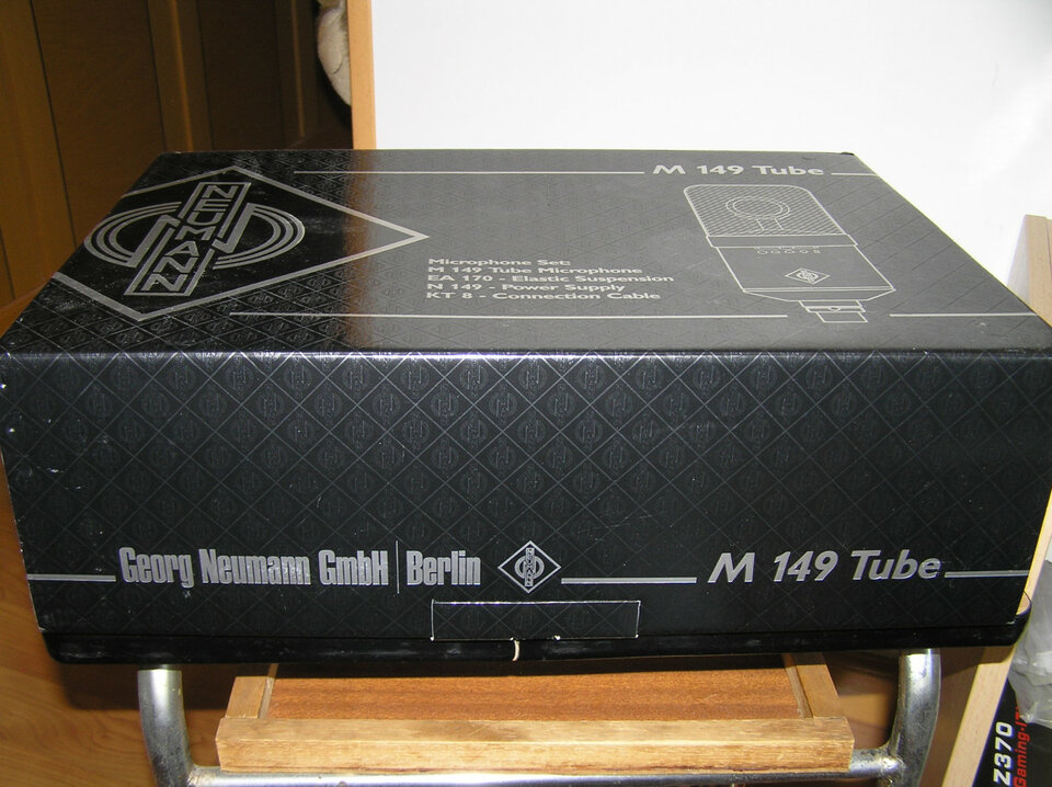 Micrófono Neumann M149 gran diafragma.