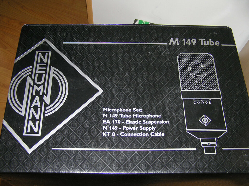 Micrófono Neumann M149 gran diafragma.