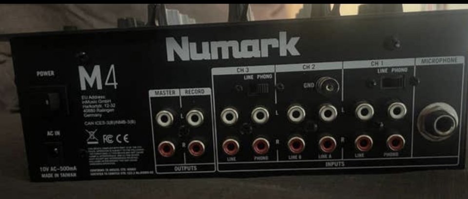 MIXER NUMARK M4 BLACK