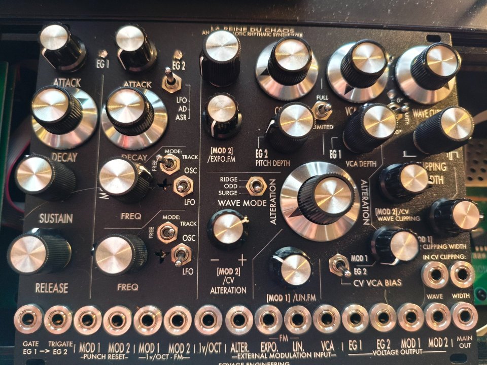 Sovage enginering reine du chaos