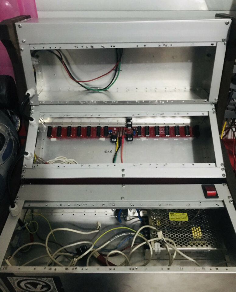 2 buses y fuente para modular Befaco (regalo la caja)