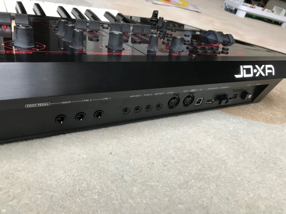 Roland JD-XA - Overlay instalado RESERVADO