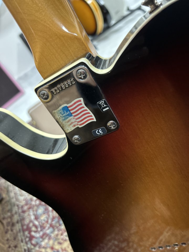 Fender telecaster American vintage custom 62
