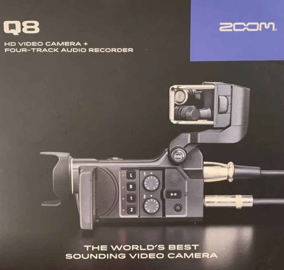 Cámara de vídeo Zoom Q8 de segunda mano · Barcelona · 250 €