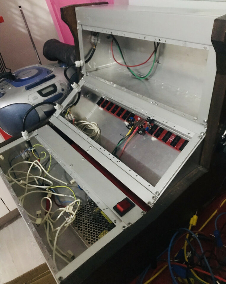 2 buses y fuente para modular Befaco (regalo la caja)