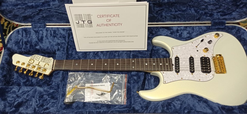 Jtg Mk1. James Tyler guitars.