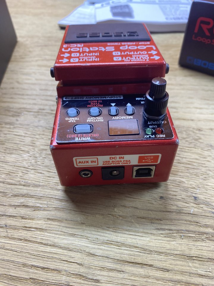 BOSS RC3 LOOPER de segunda mano · Foto 3 de 5 · A Coruña · 80 €